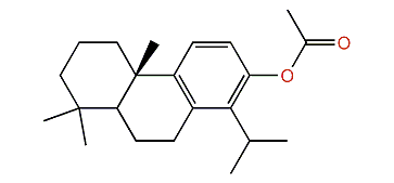trans-14-Isopropylpodocarpa-8,11,13-trien-13-yl acetate